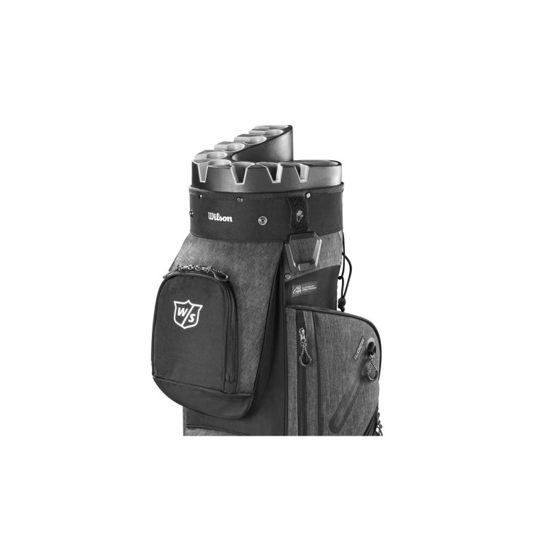 Bolsa Wilson Staff I-LOCK 3 CART BAG Black/Charcoal