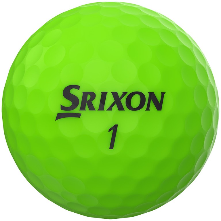 Bolas Srixon de Golf Soft Feel BRITE Verde