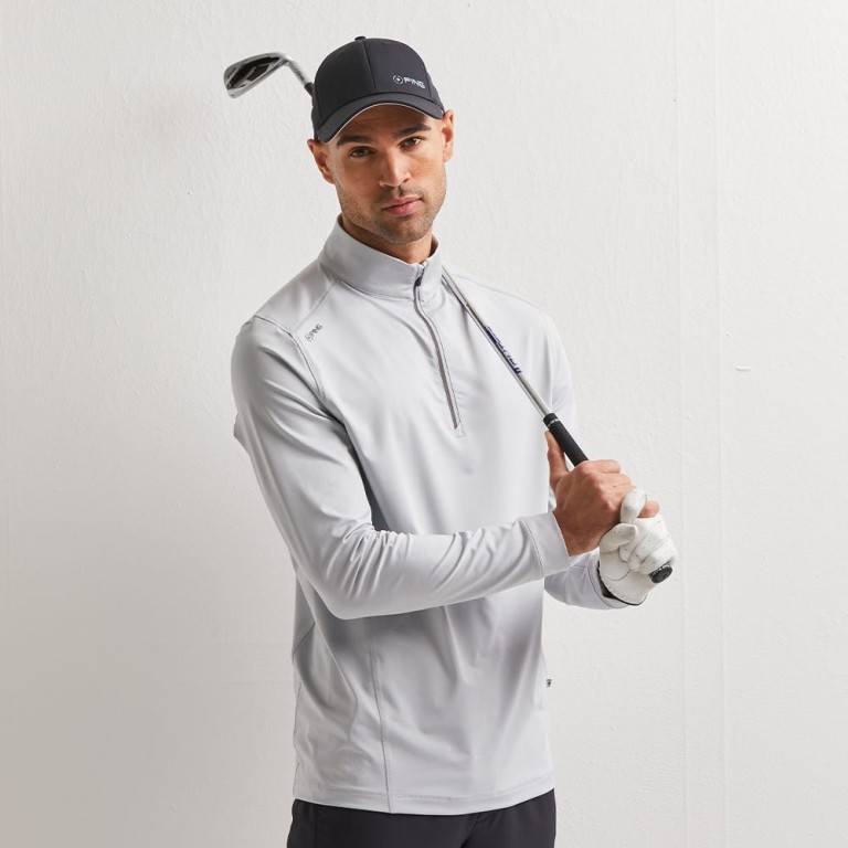 Midlayer Ping LATHAM Pearl Grey