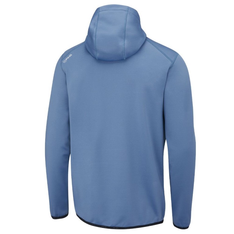 Midlayer MR Ping Hoodie Coronet Blue