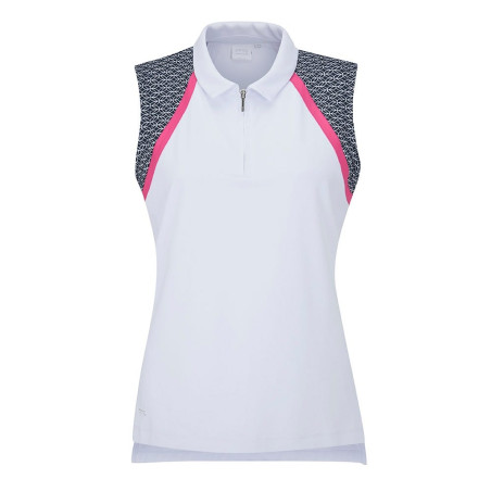 Polo Ping ANSIE White Multi Lady