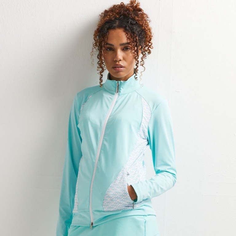 Midlayer Ping HARBY Aruba Blue White Lady