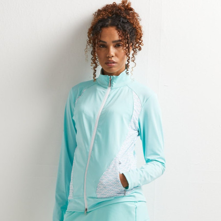 Midlayer Ping HARBY Aruba Blue White Lady