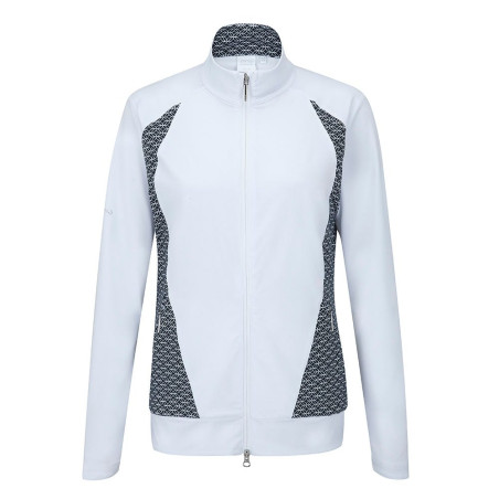 Midlayer Ping HARBY White Navy Lady