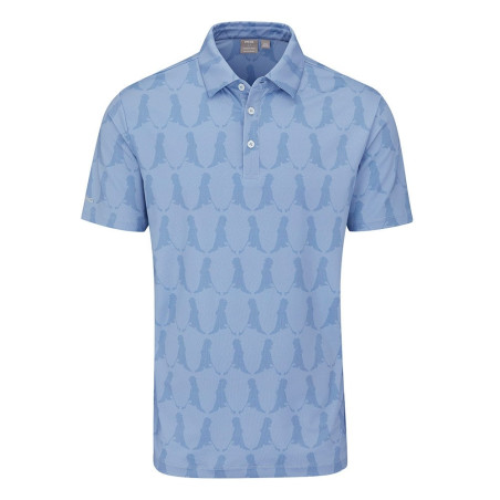 Polo Ping Mr Ping Printed Coronet Blue