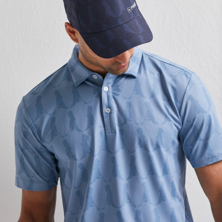 Polo Ping Mr Ping Printed Coronet Blue
