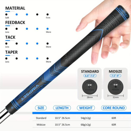 Grip Vimpsey GW Multicompound Standard 60R Negro Blanco