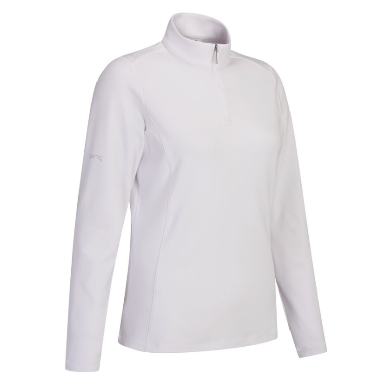 Polo Midlayer Ping Lady AVELINE Blanco