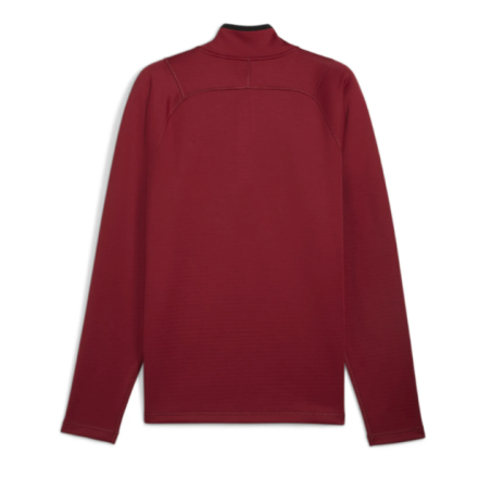 PUMA Waffle Fleece 1/4 Zip Rojo Intenso