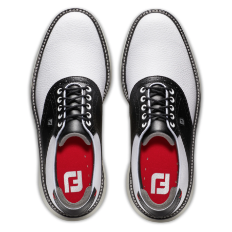 Zapatos FootJoy Traditions Multitaco Blanco/Negro
