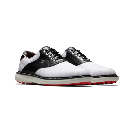 Zapatos FootJoy Traditions Multitaco Blanco/Negro