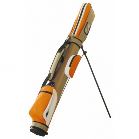 Bolsa SilverLine Standbag con trípode Sunday Schwarz Unisex Beige/Marron/Naranja