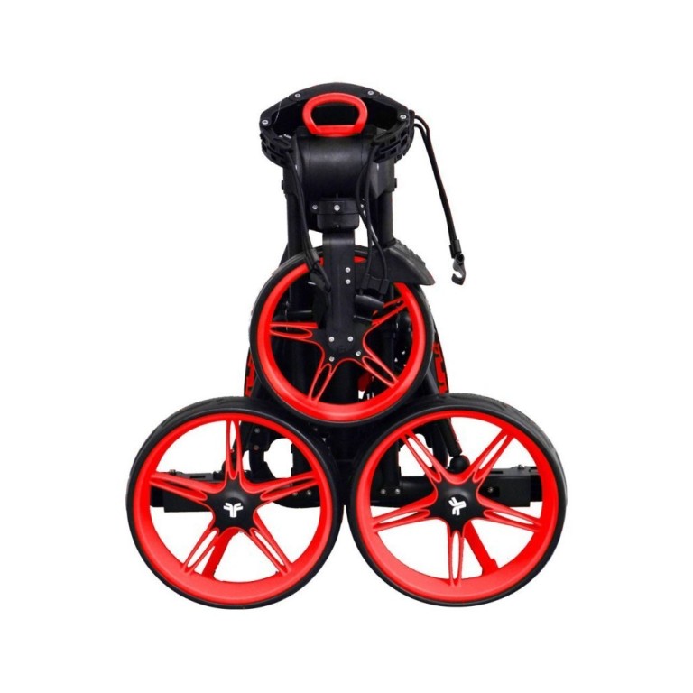 Carro Manual FLAT by SmartFold Negro/Rojo