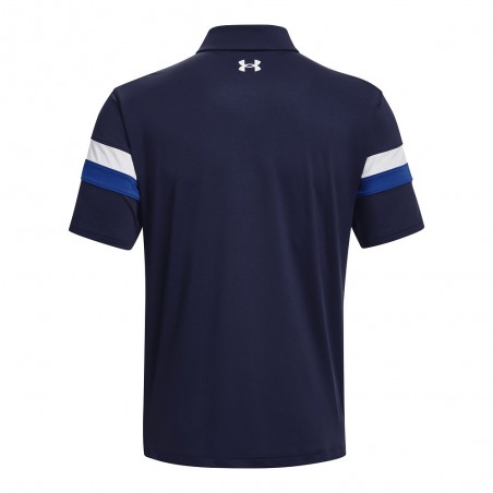 Polo Under Armour T2G Color Block Azul/Navy/Blanco