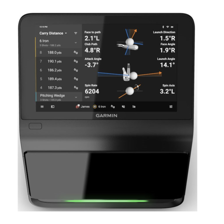 simulador de golf monitor de lanzamiento Garmin approach r50