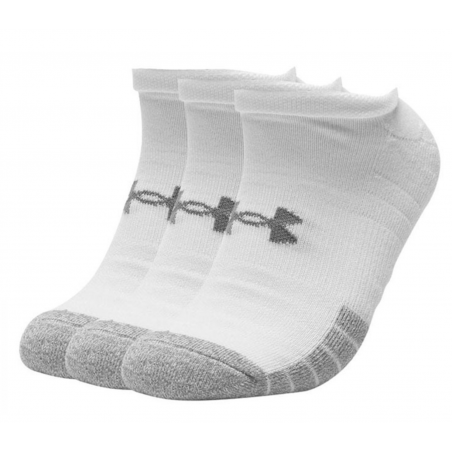 Calcetines Under Armour HEATGEAR Pack 3 x Blanco