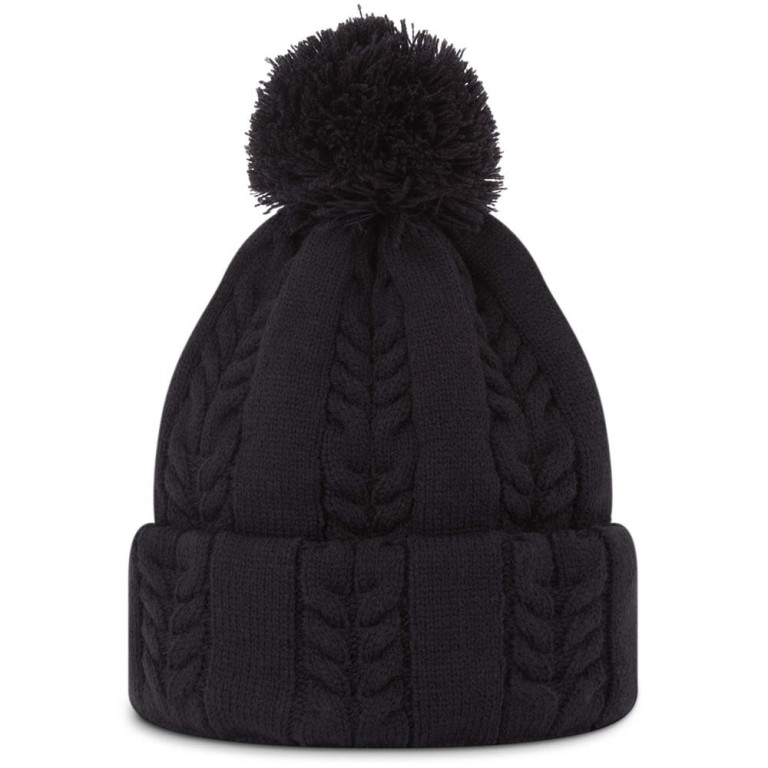 Gorro FootJoy Invierno Unisex negro borla