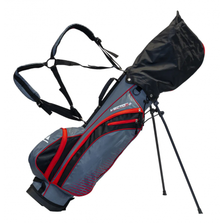 Set Completo VECTOR 8pc Bolsa Trípode Caballero Acero