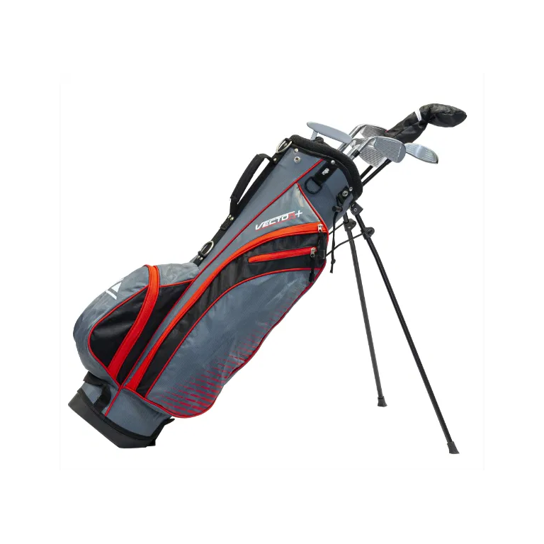 Set Completo VECTOR 8pc Bolsa Trípode Caballero Acero