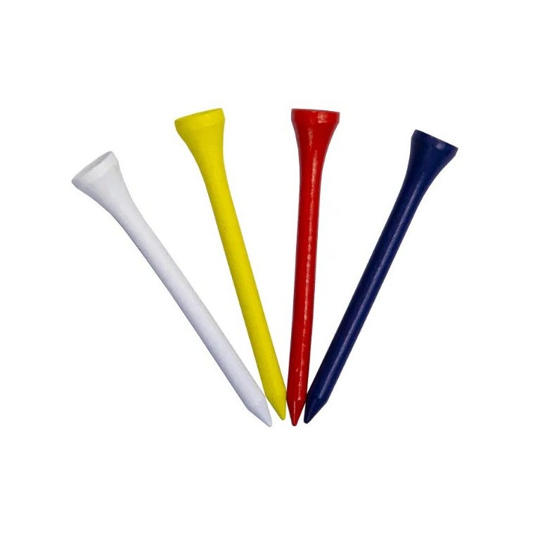 Tees LONGRIDGE 69MM (20PCS) Color Surtidos Madera