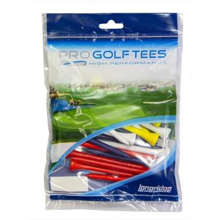 Tees LONGRIDGE 69MM (20PCS) Color Surtidos Madera