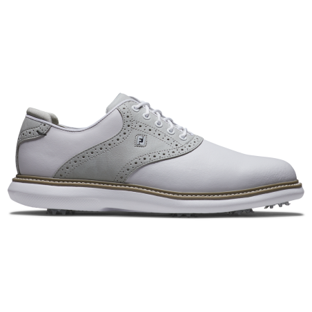 Zapatos FootJoy TRADITIONS Blanco Gris NUEVO 2025 57957K