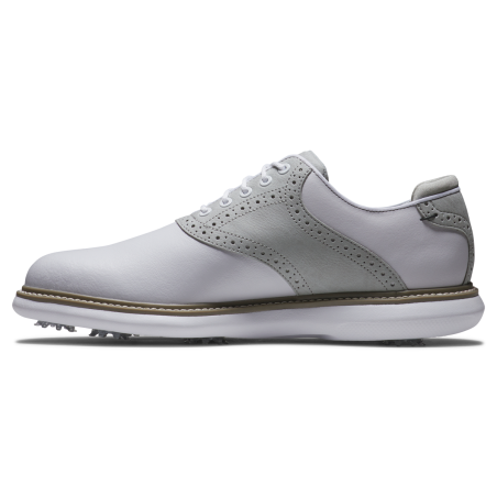 Zapatos FootJoy TRADITIONS Blanco Gris NUEVO 2025 57957K