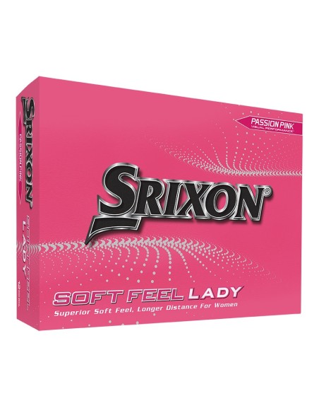 Bolas Srixon Soft Fell Lady Rosa Pasión