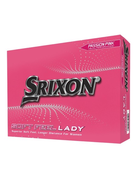 Bolas Srixon Soft Fell Lady Rosa Pasión