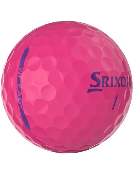 Bolas Srixon Soft Fell Lady Rosa Pasión