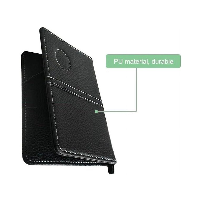 Tarjetero de Golf Premium Negro con marcador