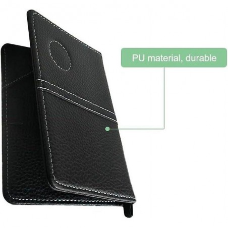 Tarjetero de Golf Premium Negro con marcador