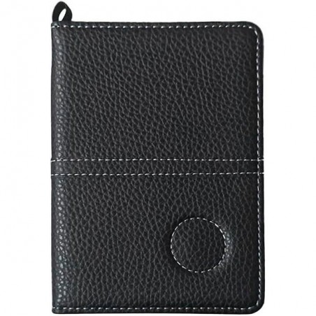 Tarjetero de Golf Premium Negro con marcador