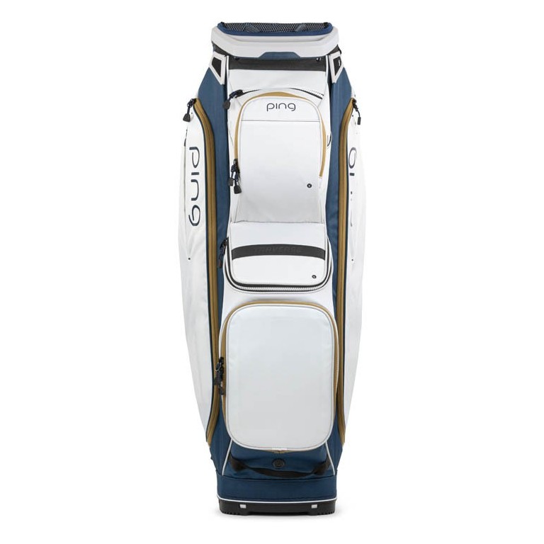 Bolsa PING Traverse Modelo 2025 Azul Blanco Dorado
