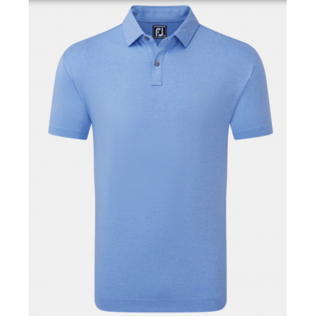 Polo FOOTJOY EU Heather Self Collar LT Blue