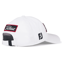 Gorra Titleist Tour Performance Edición Especial Blanca (rojo azul) 2