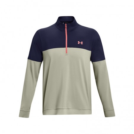 Midlayer Under Armour UA Storm HZ-Grove Green / Midnight Navy / Venom Red