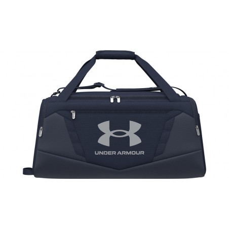 Bolsa Under Armour UA Undeniable 5.0 Duffle MD-Midnight Navy / Midnight Navy / Metallic Silver