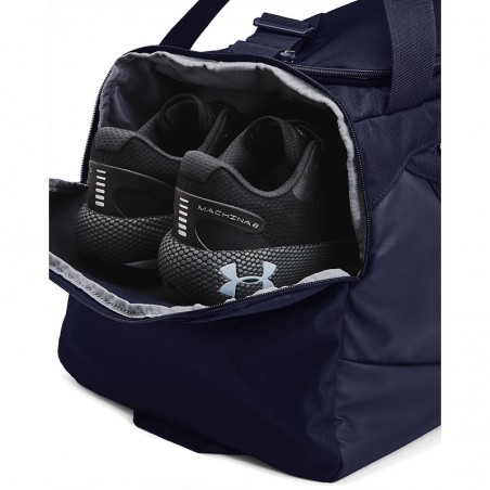 Bolsa Under Armour UA Undeniable 5.0 Duffle MD-Midnight Navy / Midnight Navy / Metallic Silver