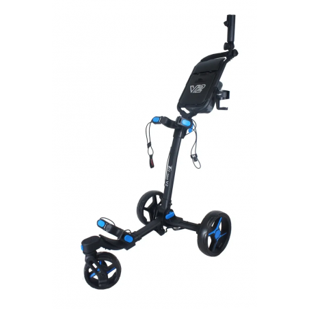 Carro Manual 3 Ruedas AXGLO Trilite 360 Versión 2.0 Negro Azul