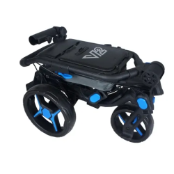 Carro Manual 3 Ruedas AXGLO Trilite 360 Versión 2.0 Negro Azul 2