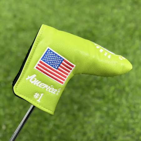 Funda de Putter Pebble Beach con bandera USA Colores