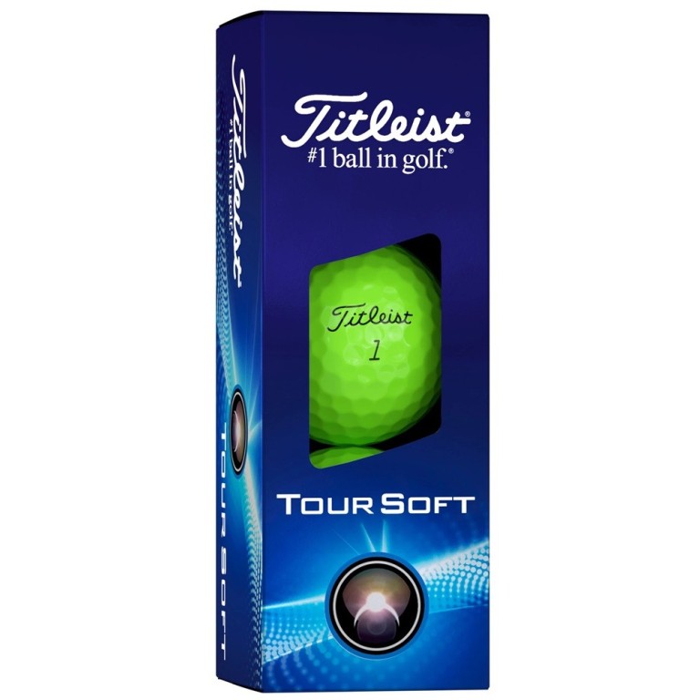 Bolas Titleist Tour Soft Verde