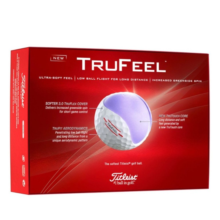Bolas Titleist TruFeel Blanco