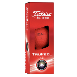 Bolas Titleist TruFeel Rojo 2