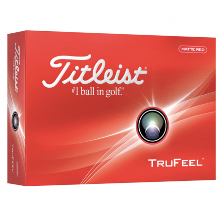 Bolas Titleist TruFeel Rojo
