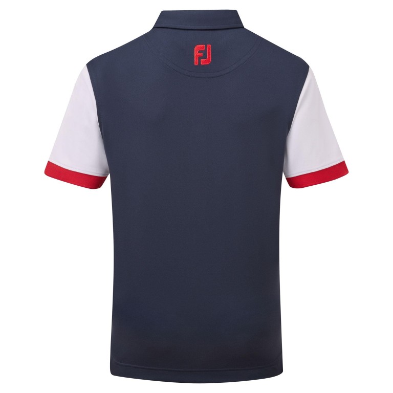 Polo FootJoy Junior Colour Block Shirt