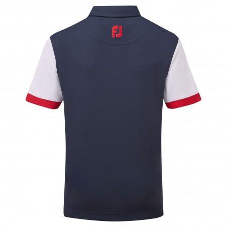 Polo FootJoy Junior Colour Block Shirt
