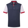 Polo FootJoy Junior Colour Block Shirt - Navy