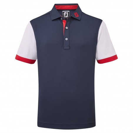Polo FootJoy Junior Colour Block Shirt